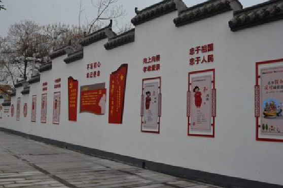 肥西墙体彩绘-乡村文化墙