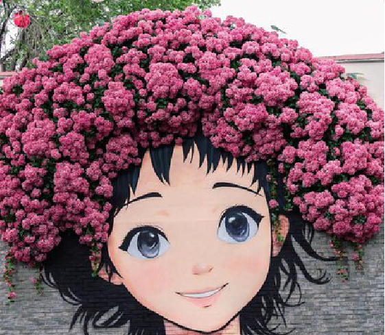 肥西墙体彩绘-网红墙打卡