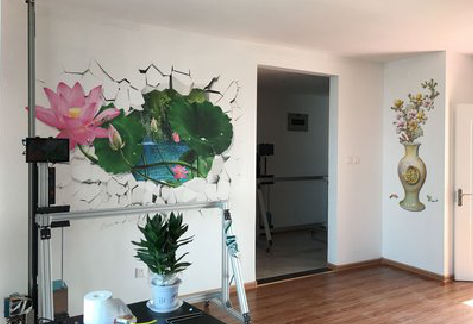 肥西墙体彩绘相比墙纸的优势。