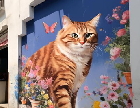 肥西自己绘制有个性的手绘墙