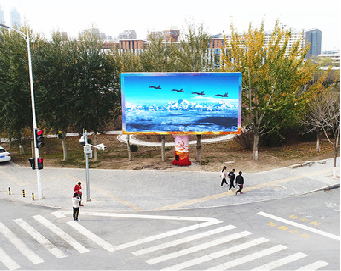 肥西户外大屏广告投放要点。